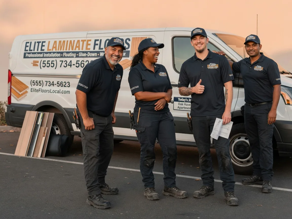 Laminate flooring installation company in Shirley, IN